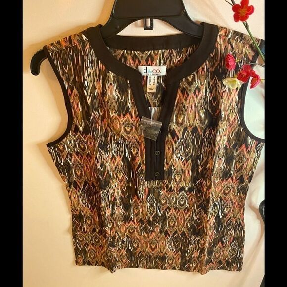 Denim&Co Tops - 🥀Denim & Co , Perfect Jersey Sleeveless top S